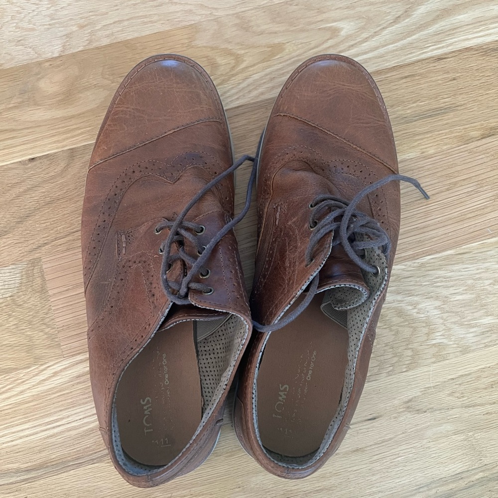 Toms Brogues (Brown)